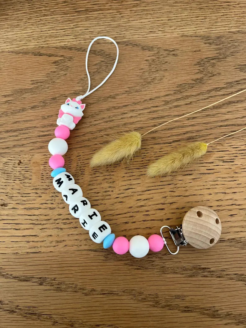 Attache tétine Marie Aristochats