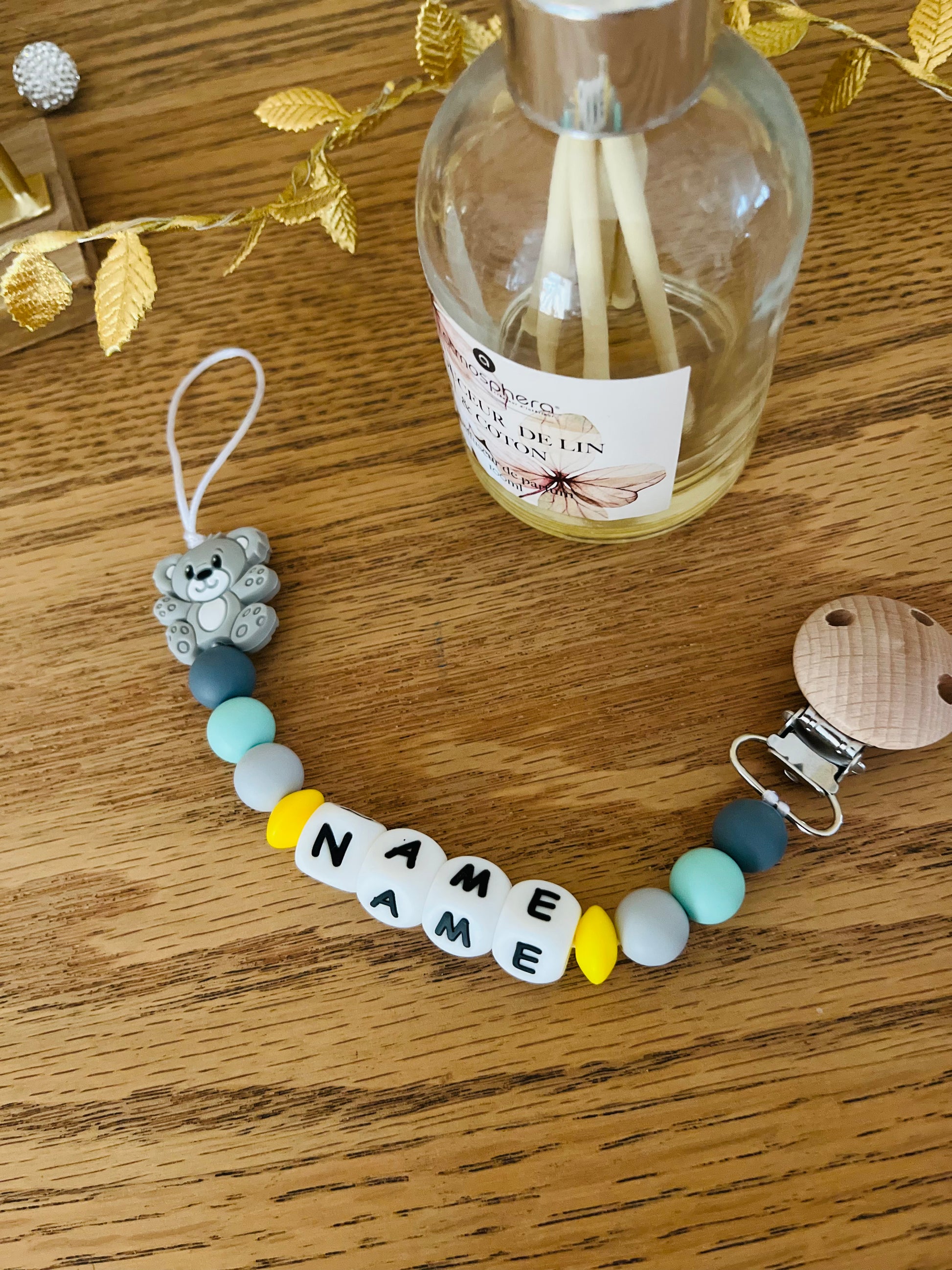 Attache tétine koala