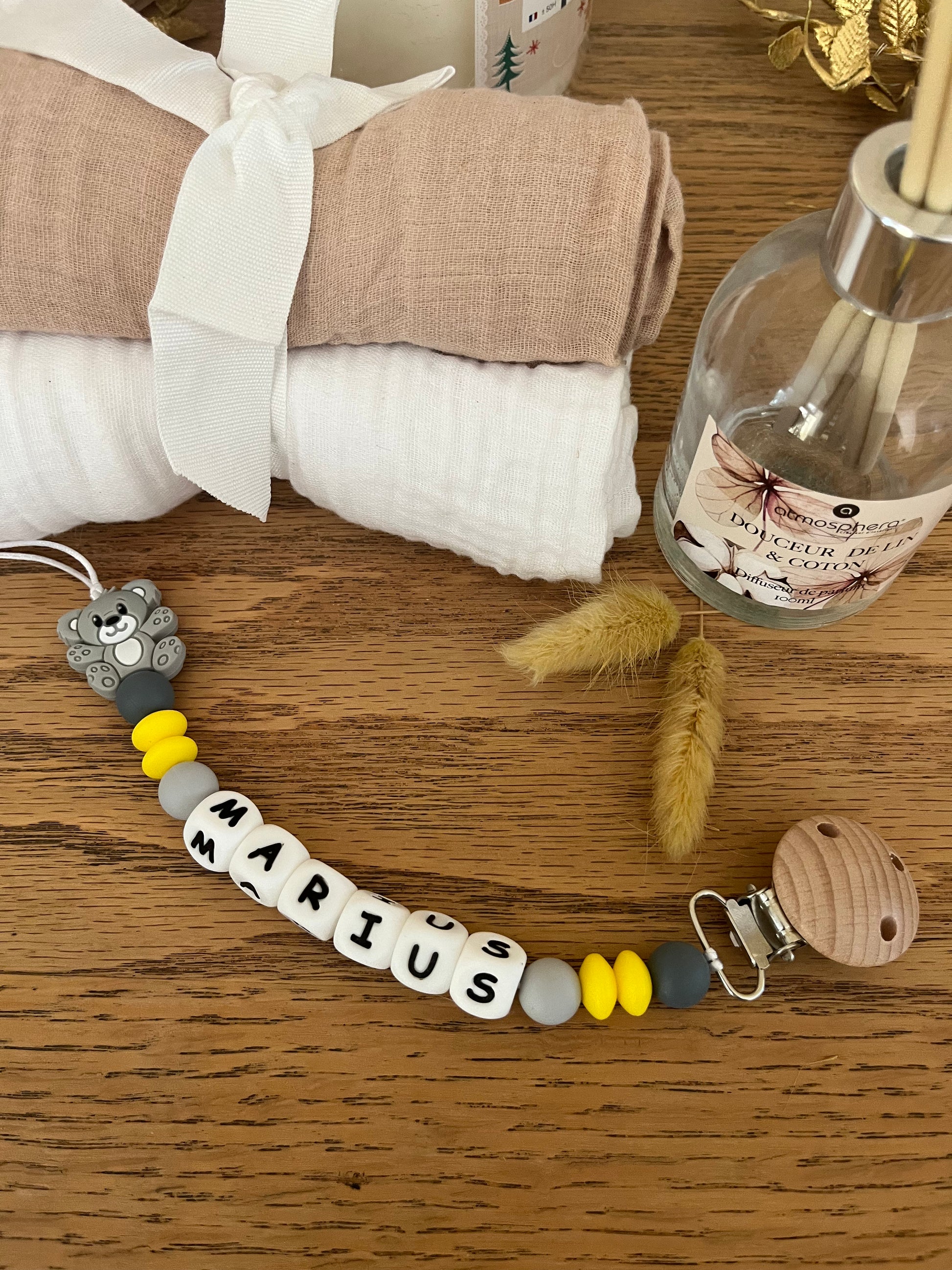 Attache tétine koala