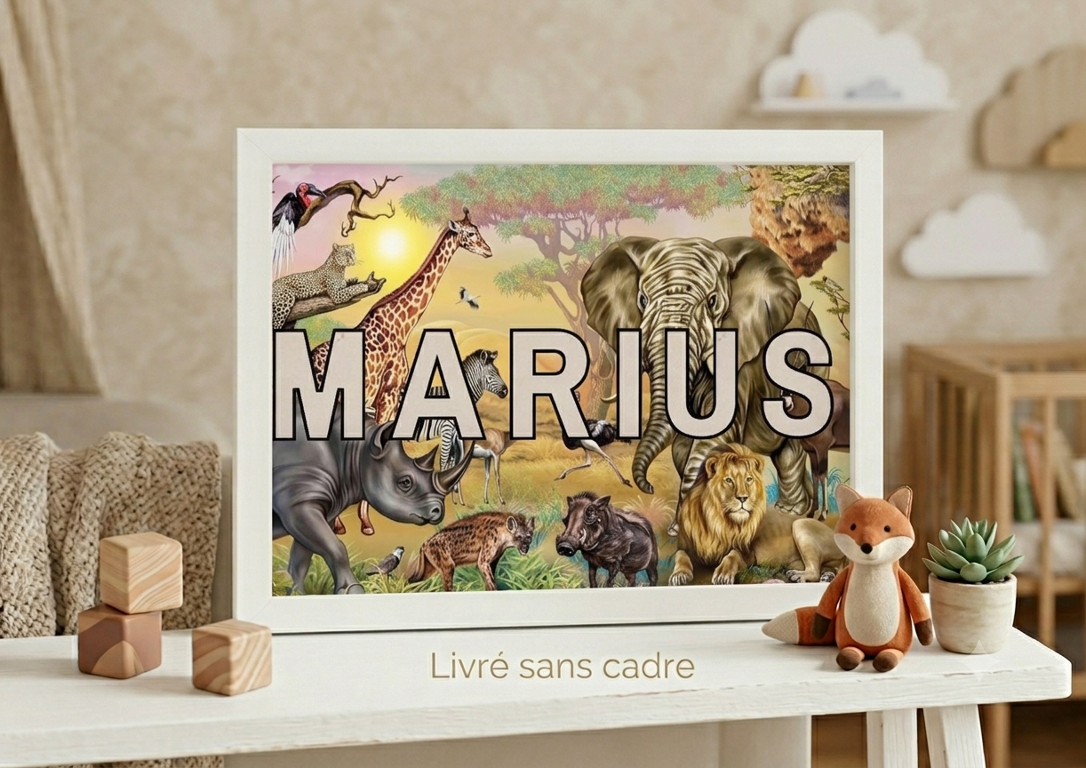 Affiche savane