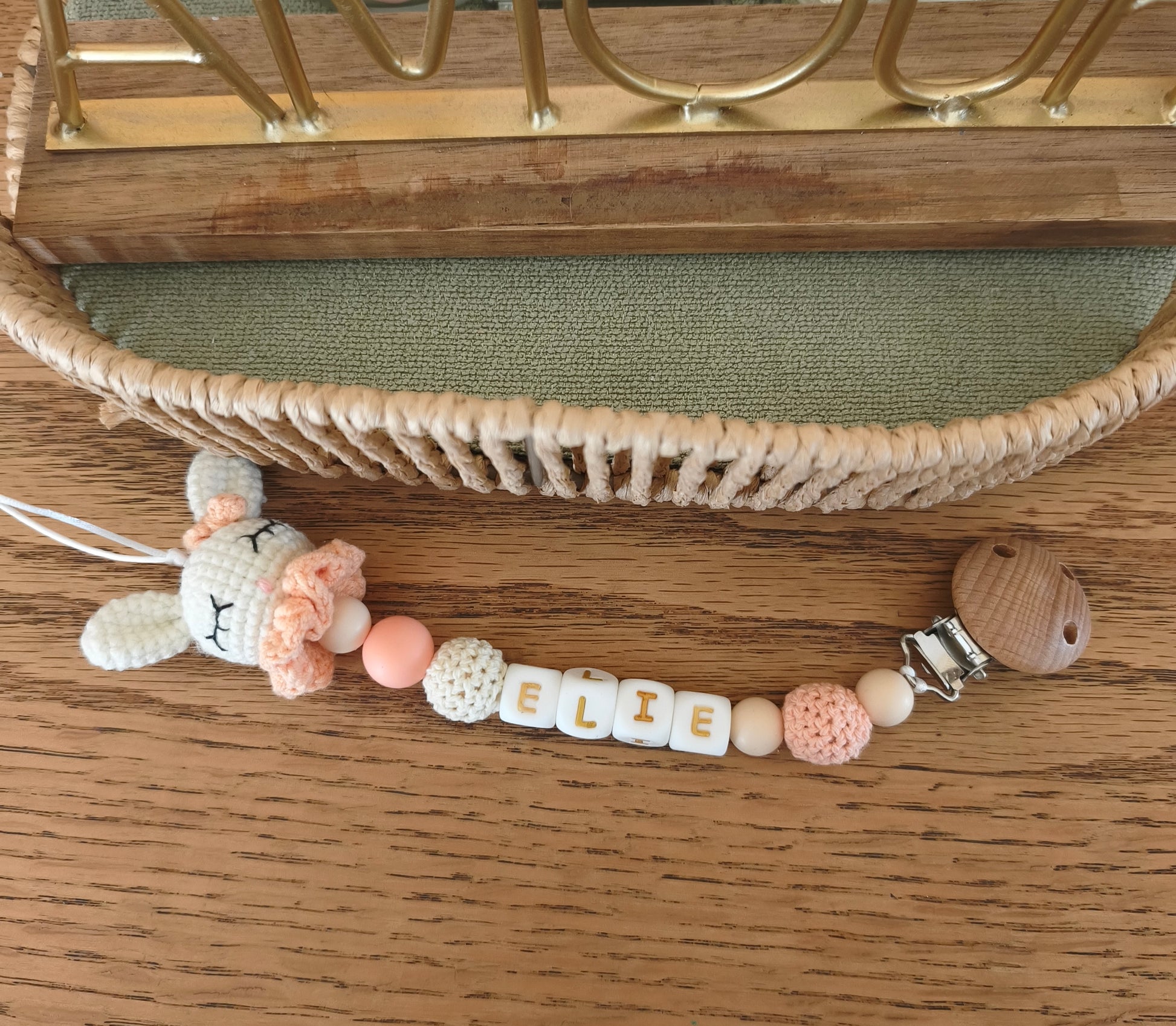 Attache tétine Lapinette