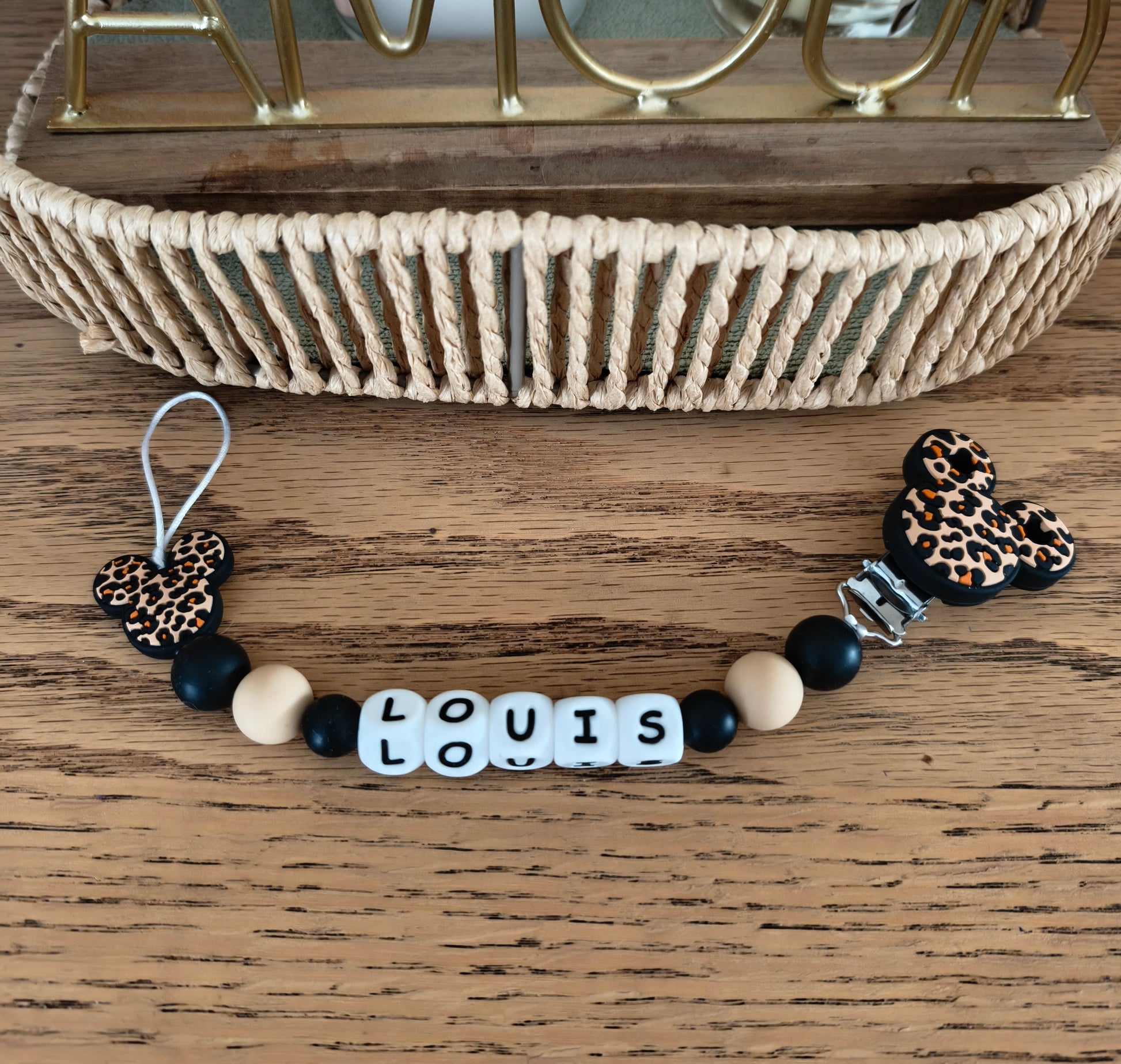 Attache tétine Mickey