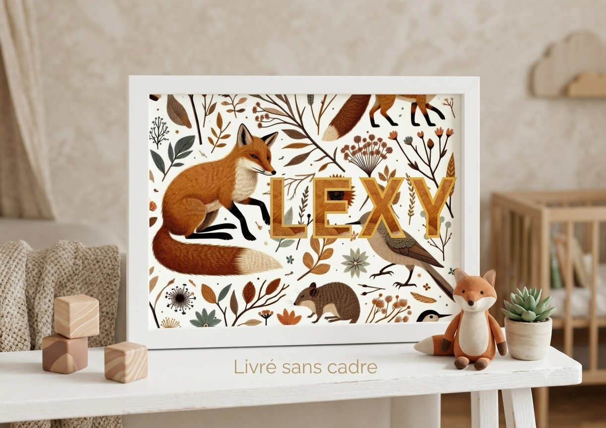 Affiche renard