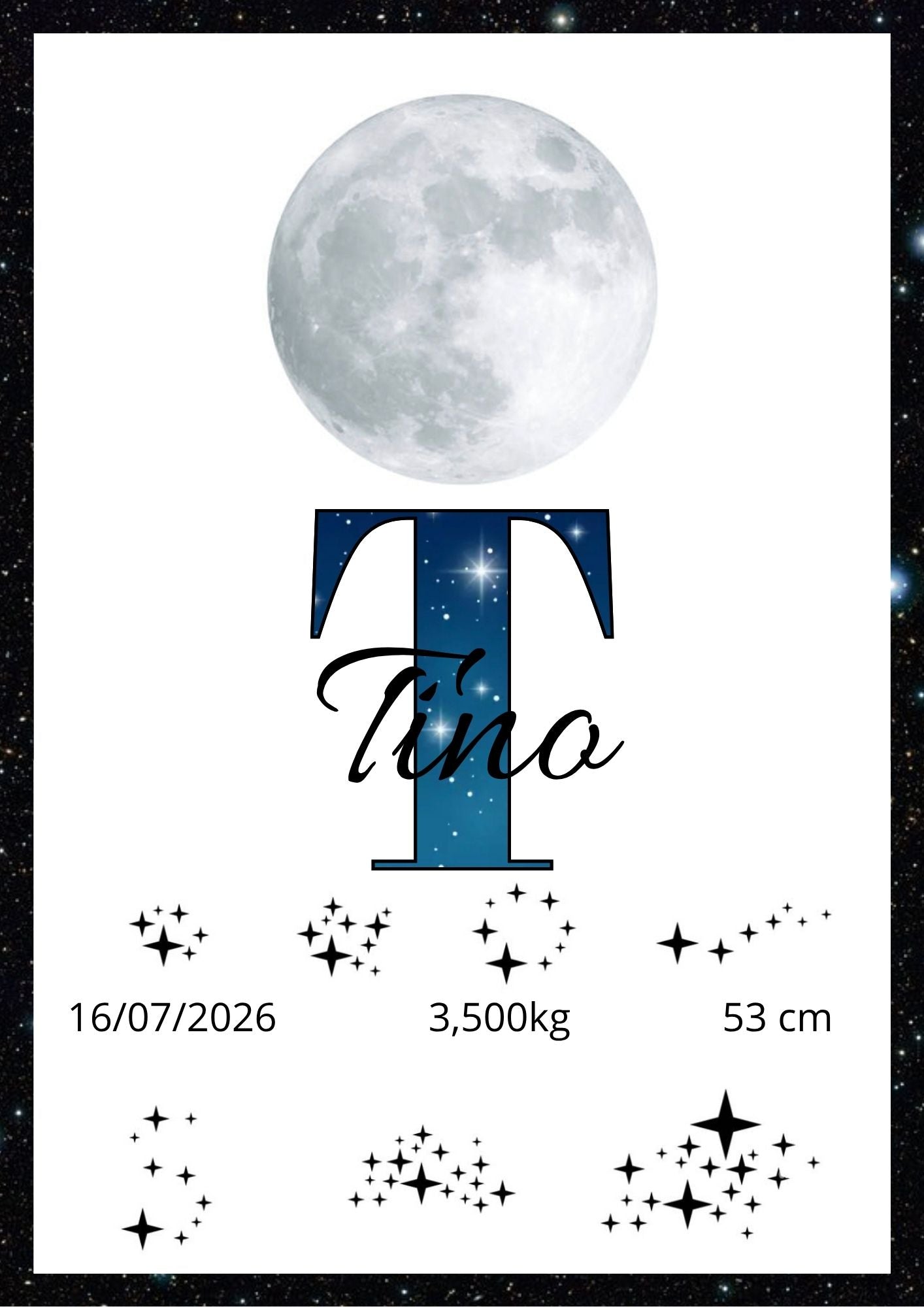 Affiche cosmos
